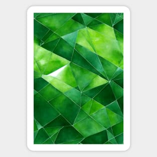 Jewel Pattern - Green Emerald, for a bit of luxury in your life! #7 Sticker